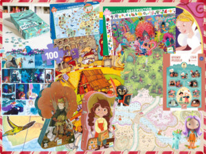 karácsonyi ajándék ajánló puzzle