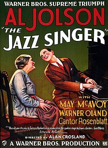 A jazzénekes poster