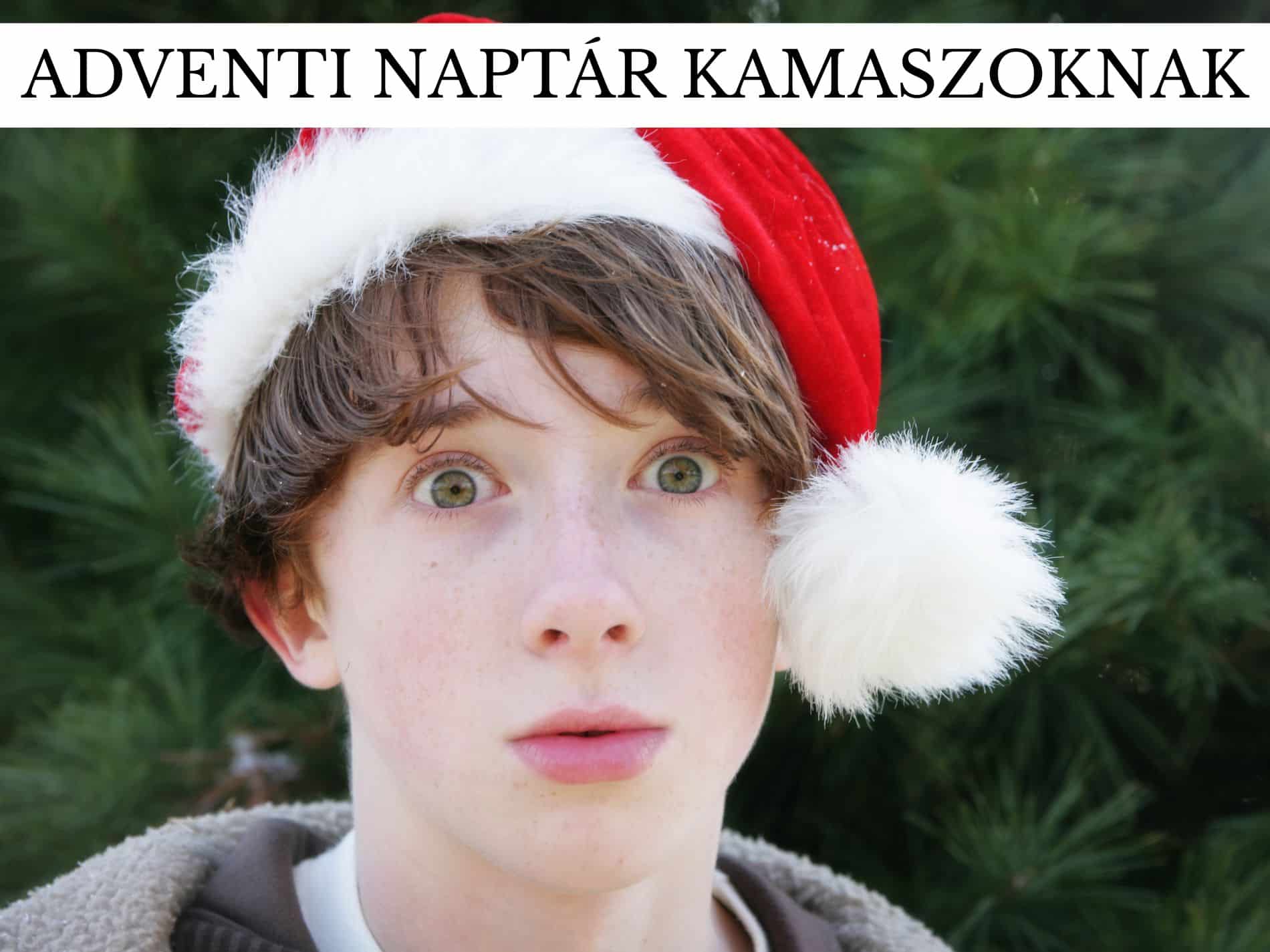 adventi naptár kamaszoknak