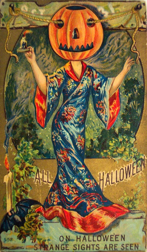 Halloween a képeslapok ideje volt valaha