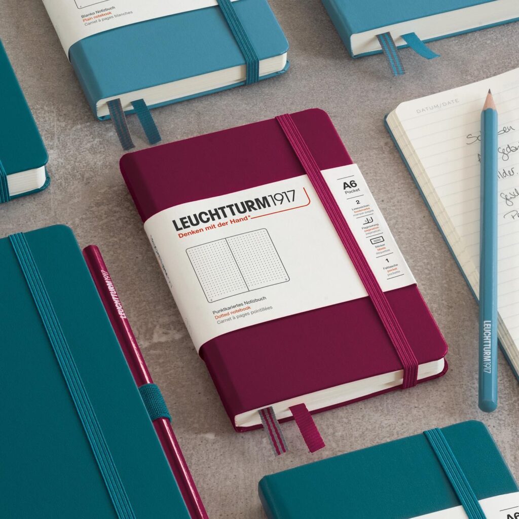 LEUCHTTURM1917 Pocket jegyzetfüzet | A6 Pontozott lapos