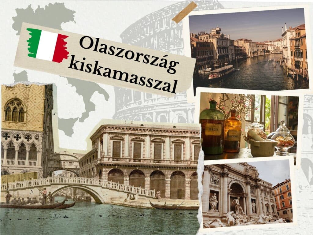 Olaszország kiskamasszal