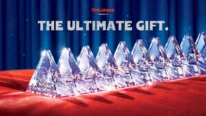 Toblerone Crystal Bar crafted by Swarovski