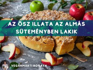 almás vegán süti