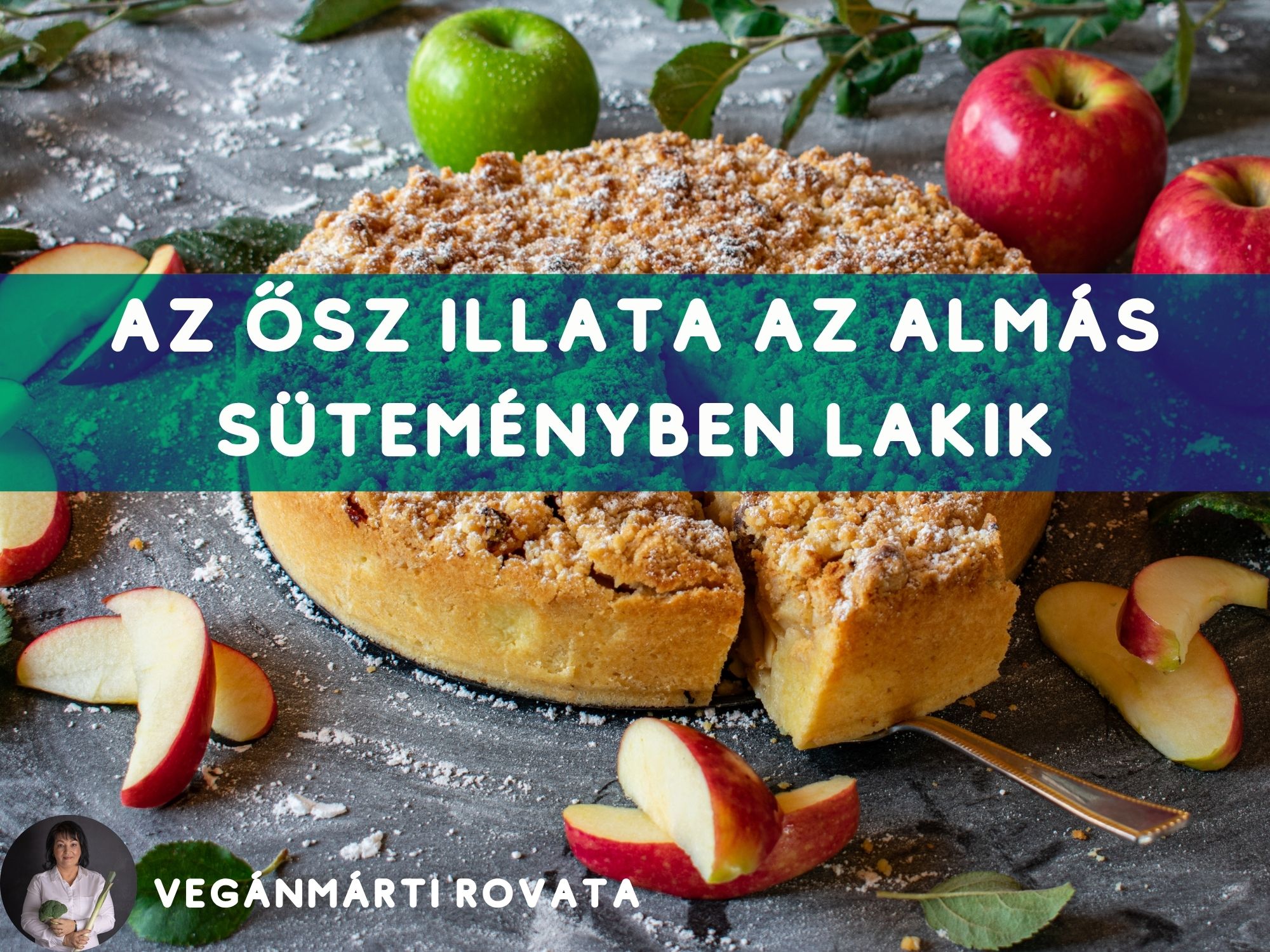 almás vegán süti