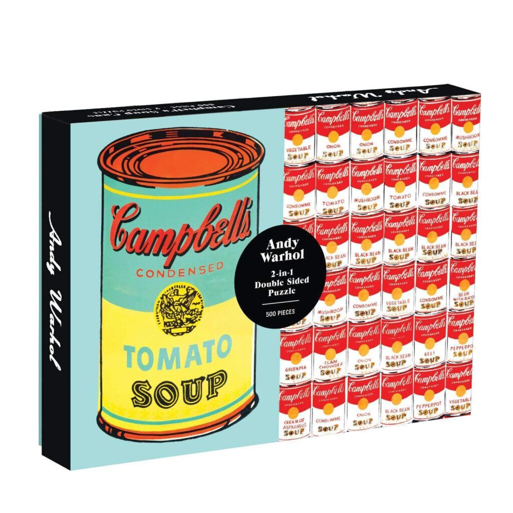 Galison puzzle | Andy Warhol | Soup Can | Kétoldalas, 500 darabos