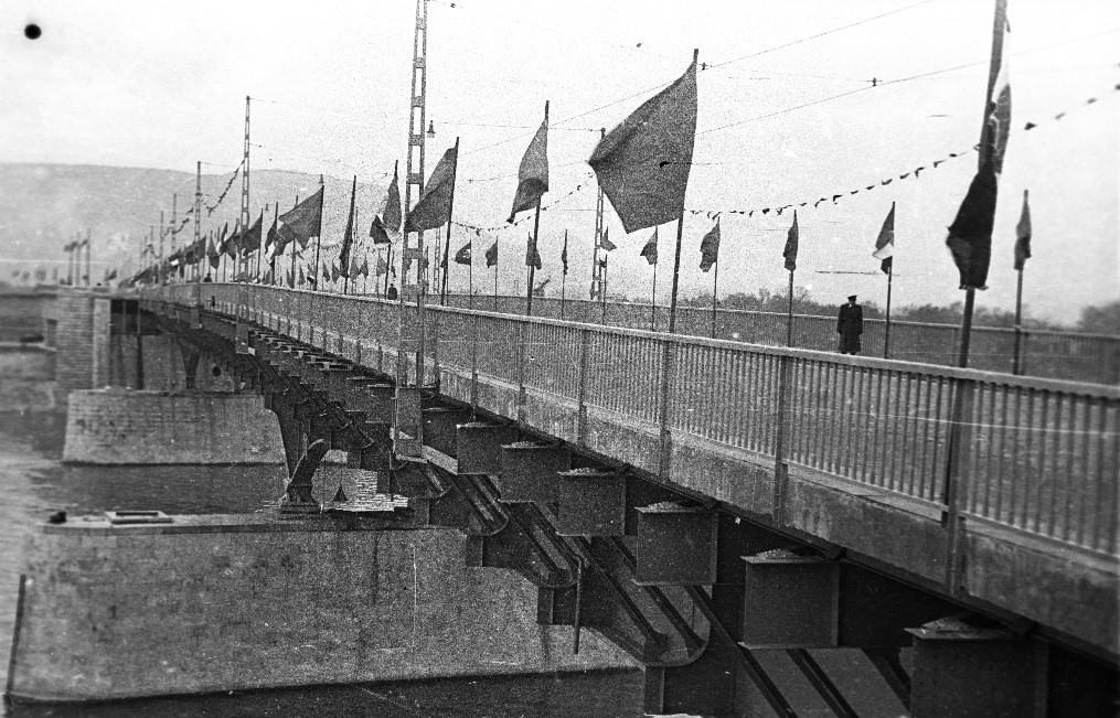Sztálin híd avatása 1950