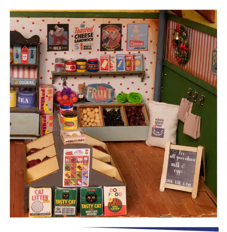 Egértanya | DIY Bolt bútorkészlet | Babaház kiegészítő