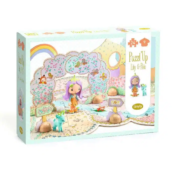 Djeco Tinyly Óriás Padló puzzle | Puzzl’Up Lily , 33 db