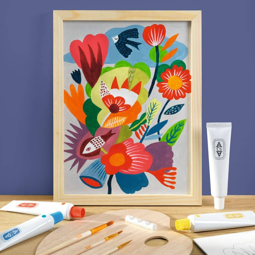 Djeco AGA Művészi készlet | Atelier 23 | Színkeverés, Csendélet