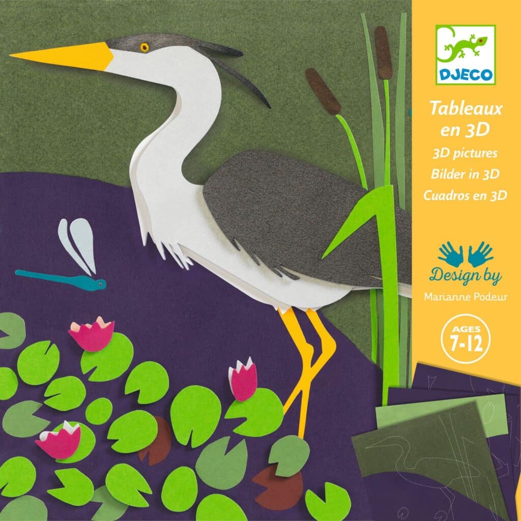 Djeco 3D képalkotó – Tavi életképek