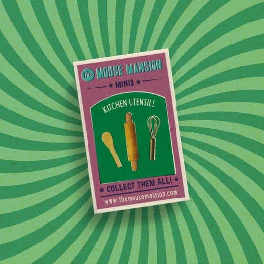 Egértanya Minik | Konyhai eszközök | Babaház kiegészítő