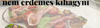 Édesburgonya pizza, olasz sonkákkal (gluténmentes)