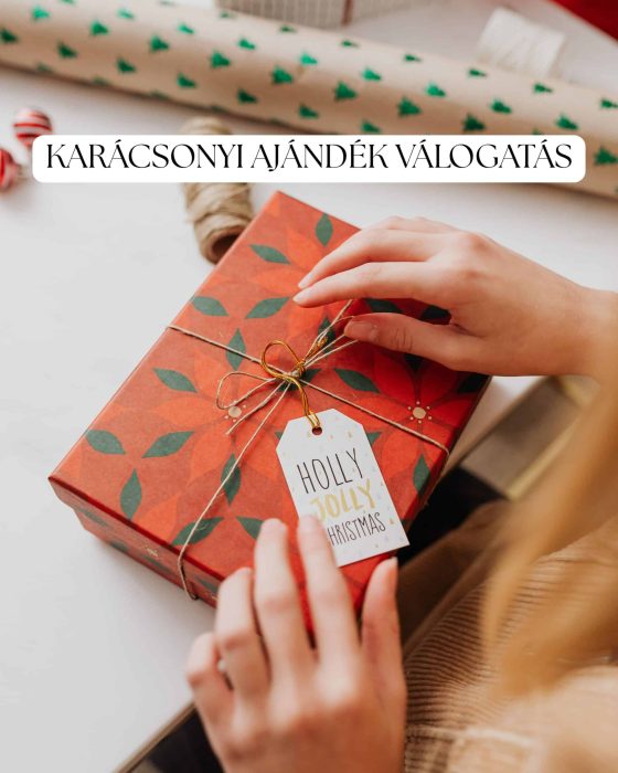 Karácsonyi ajándék popup