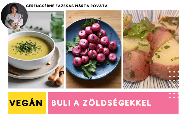 Buli a zöldségekkel vegán receptek