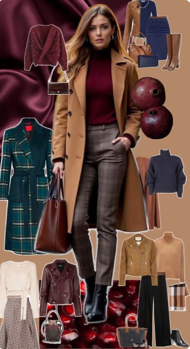 ősz szín típus téli őszi ruhák