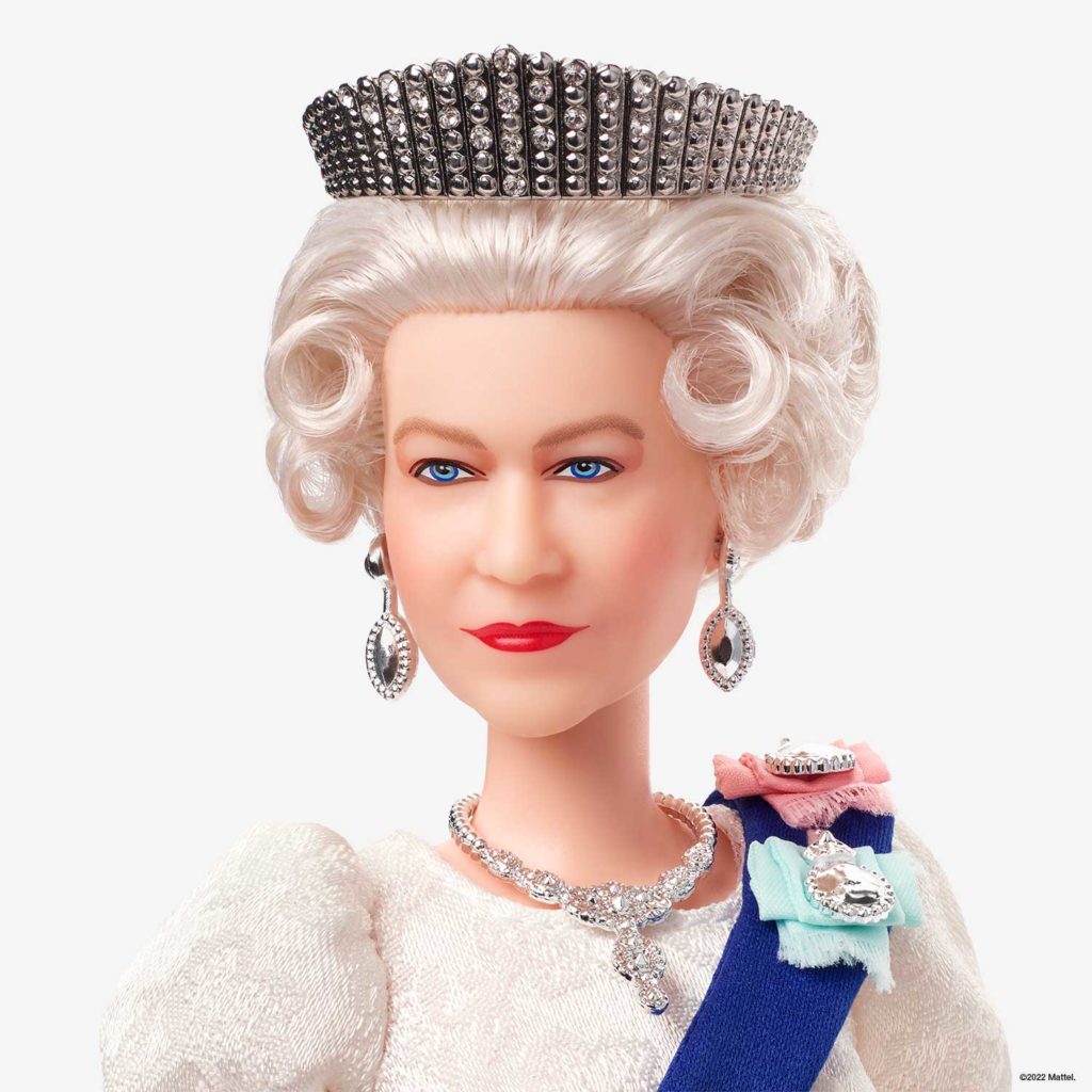 Erzsébet királynő barbie