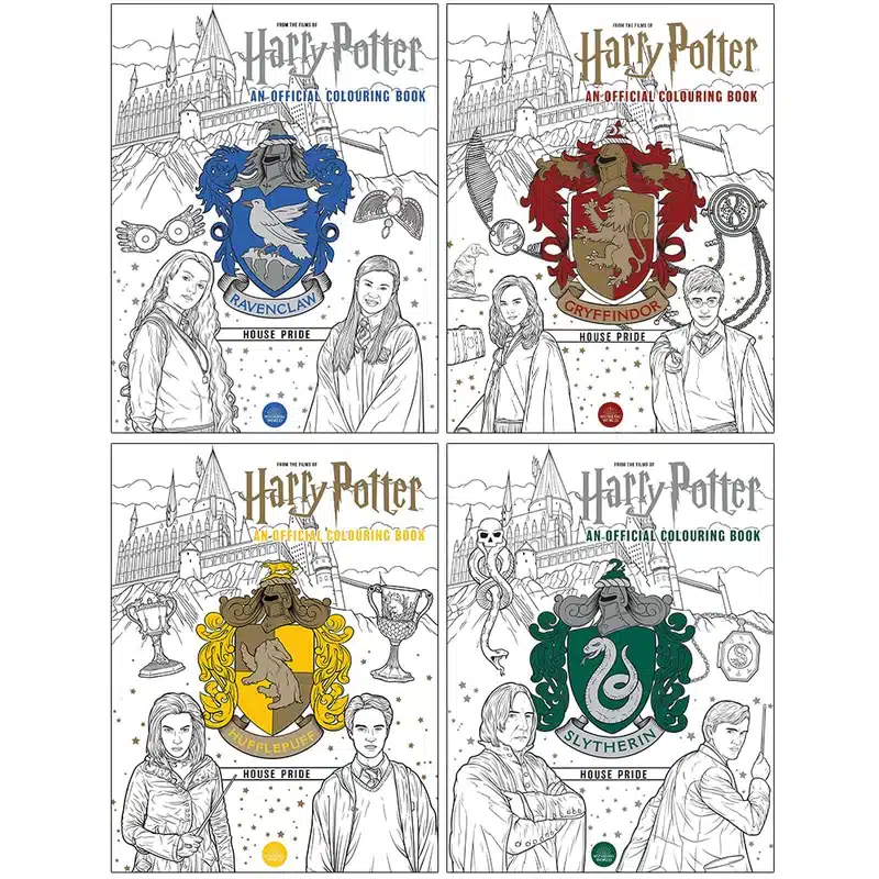 Kukla Toys Harry Potter kifestőkönyvei.: