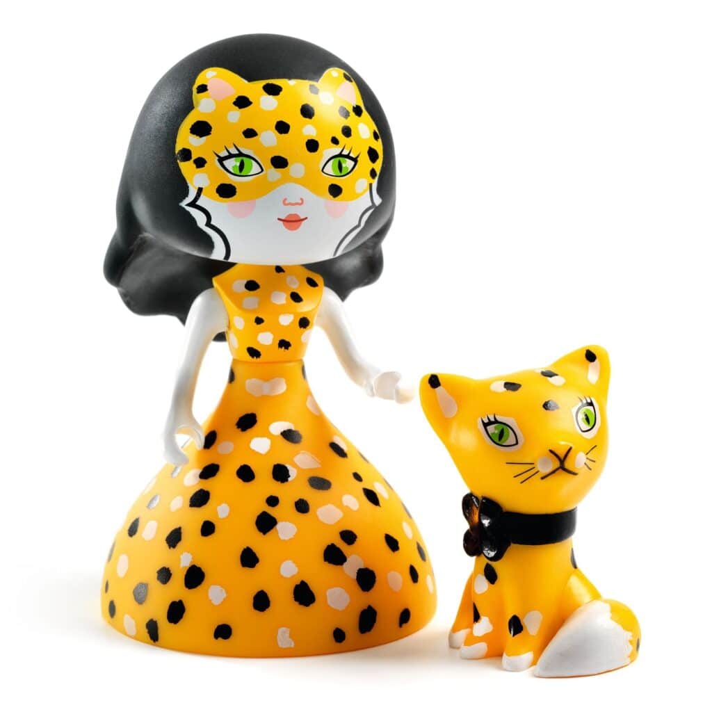 Djeco Arty Toys - Feline hercegnő és Leo, a párduc
