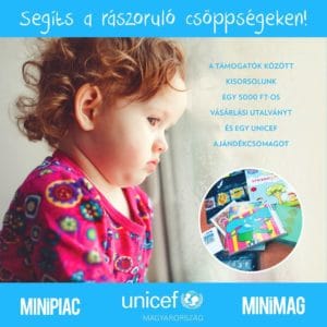 #mindengyerekért Minipiac - Minimag - UNICEF Kampány