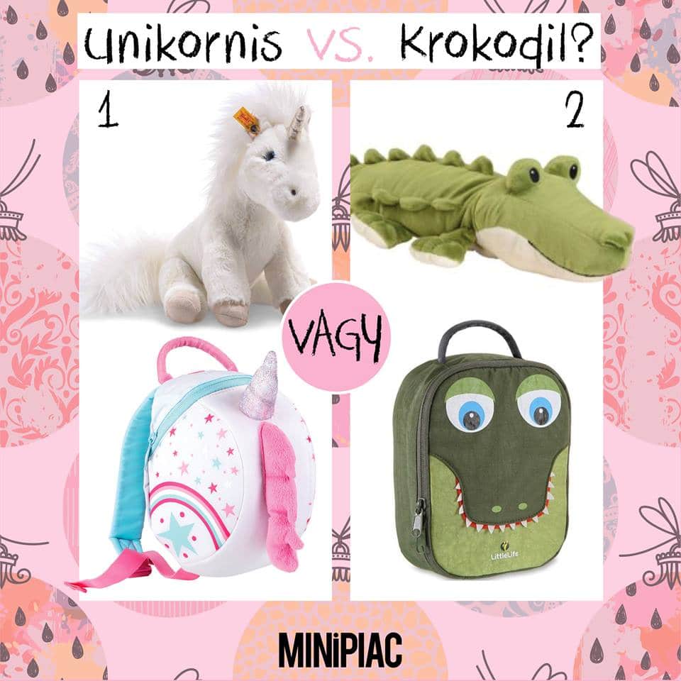 Unikornis vs krokodil