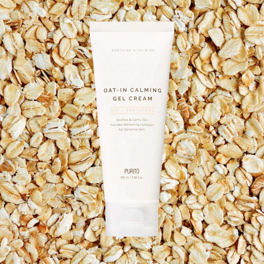 2. Hidratálás: PURITO Oat-in Calming Gel Cream kamasz bőrápolás