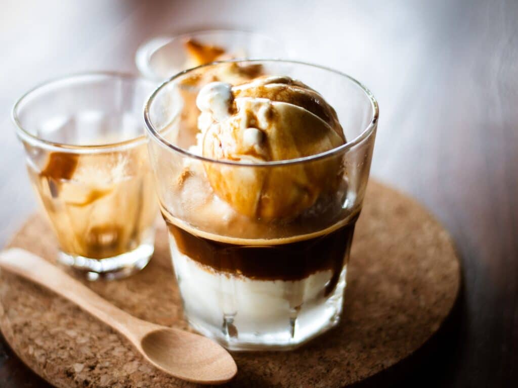 Mogyorós Affogato