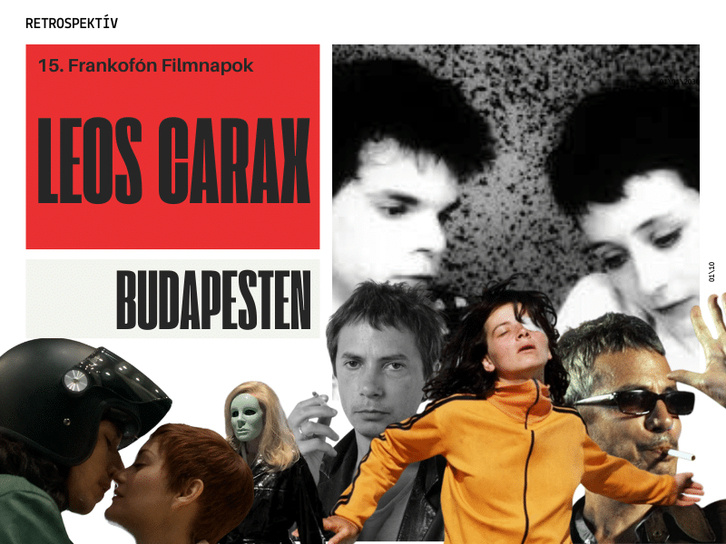 Leos Carax francia filmrendező Budapestre érkezik a 15. Frankofón Filmnapokra