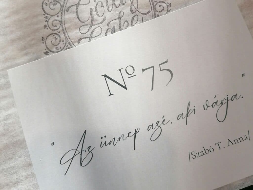 adventi mézeskalács naptár