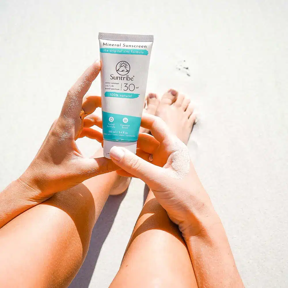 Suntribe Mineral Sunscreen napozó krém ásványi anyagokkal