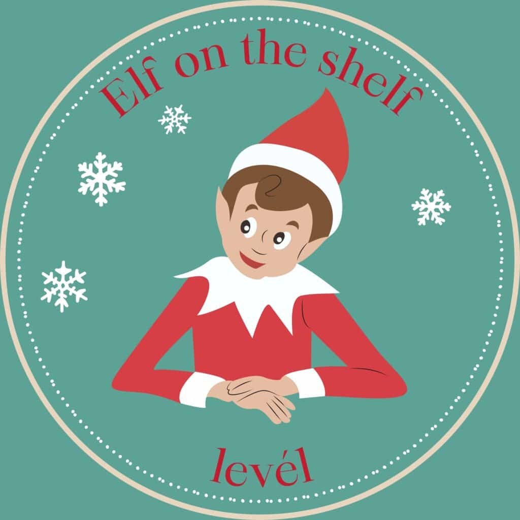 elf on the shelf levél