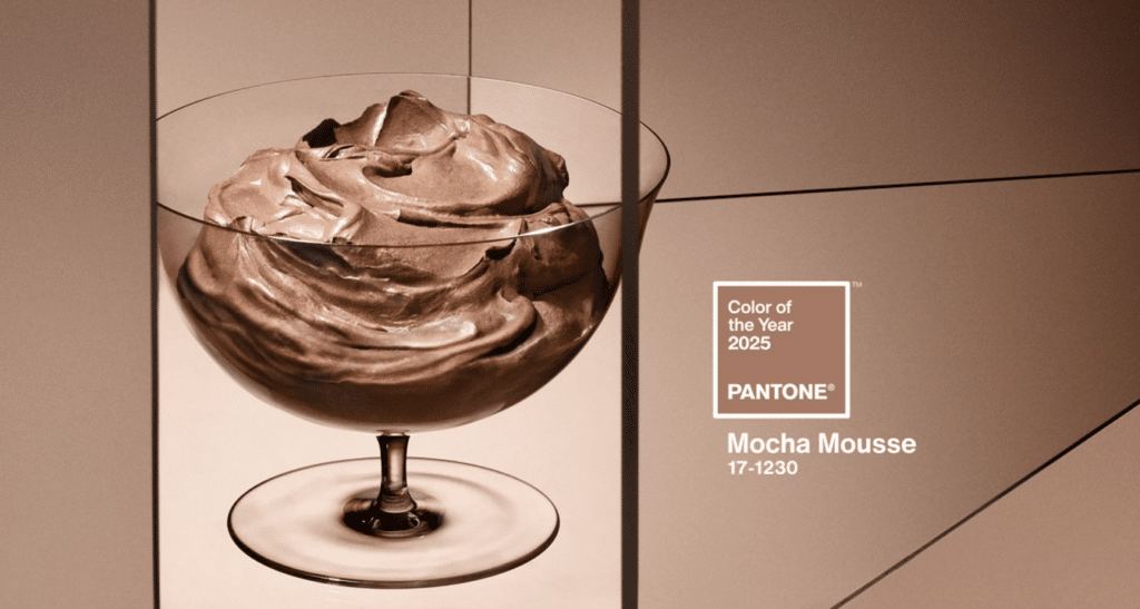 Pantone mocha mousse