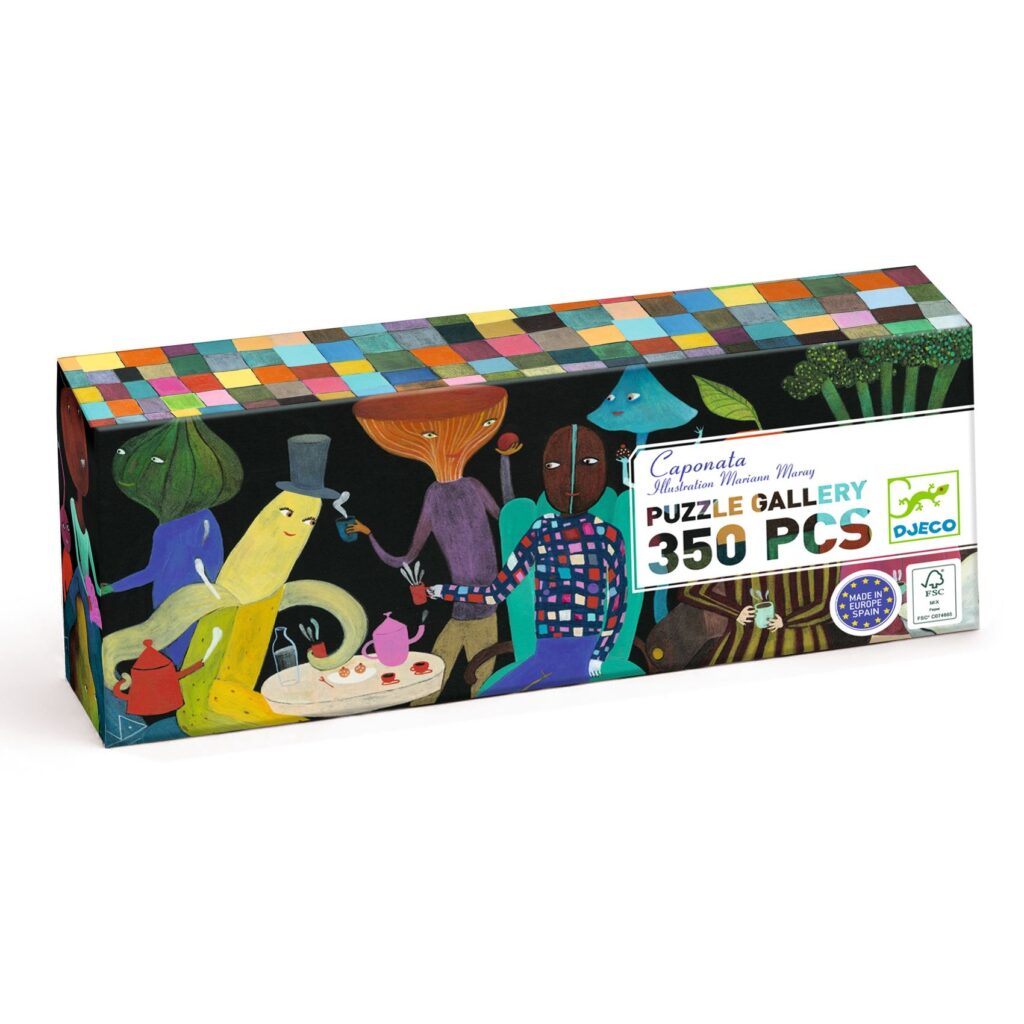 Djeco puzzle | Padlizsán lecsó, 350 db-os | Caponata