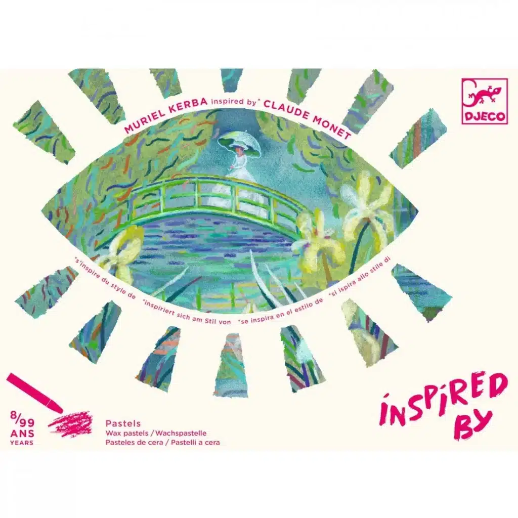 Djeco Művészeti készlet – Tavirózsák (Inspired by Monet)