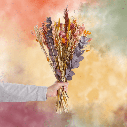 FLOWER MARKET szárított virágcsokor