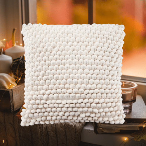 LOOP párna, krémszín