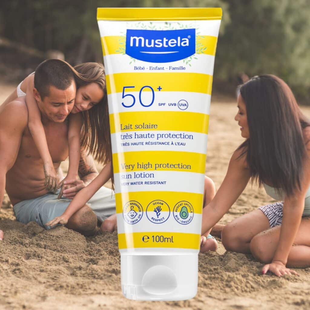 Mustela Family SPF 50+ napozókrém gyermekeknek SPF 50+